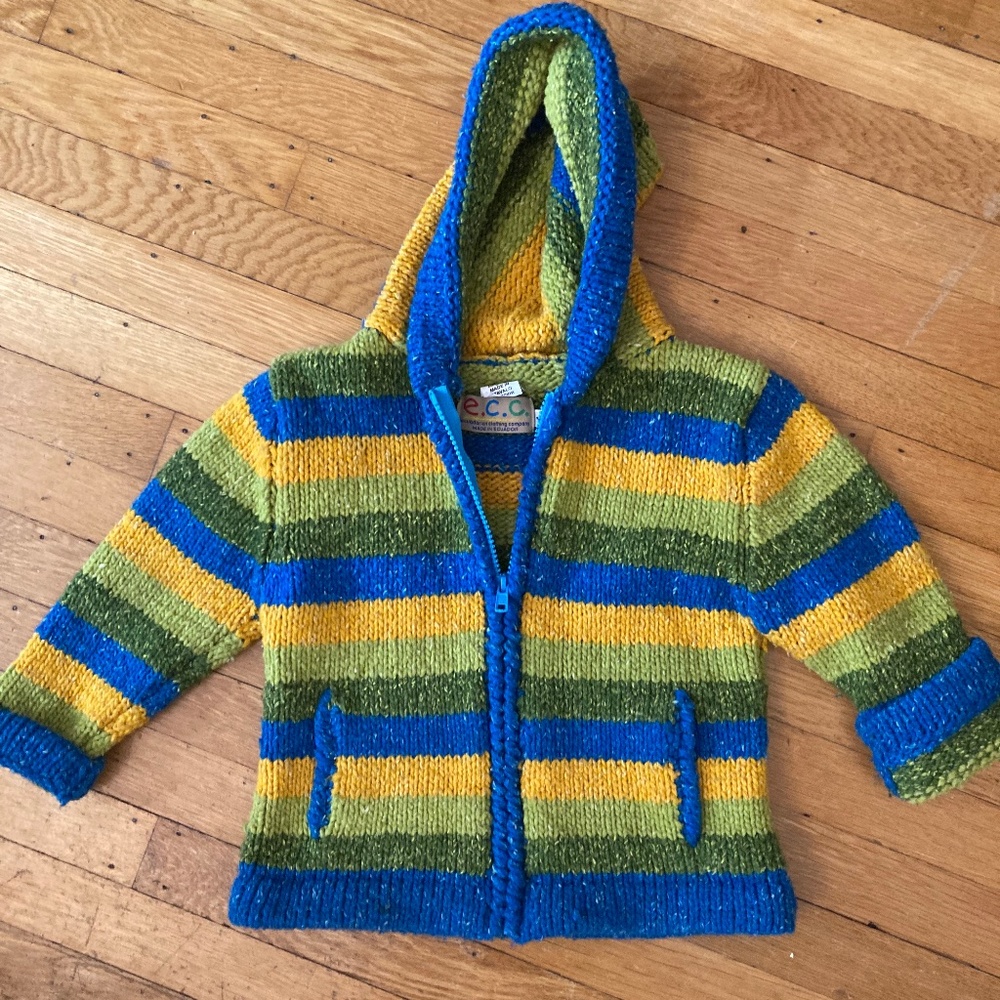 Wool Zip Jacket Ecuador size 4